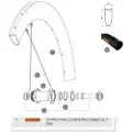 Mavic Comete Pro Carbon Sl Tubular Disc Front Felg