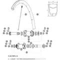 Mavic Road Disc 6 Bolt Navaksel