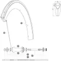 Mavic Cxr Elite Framfelg