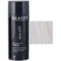 Beaver Professional Beaver keratin hårbyggende fibre - Hvit (28 gr)