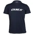 Q36.5 Navy Kortarmet T-skjorte