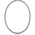 GUESS 23 8 Mm Curb Round As Halskjede