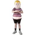 MOM Pugsley Addams-bukse. T-skjorte Med Mage Og Maske Junior-kostyme