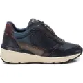Carmela for woman. 16183005-NAVY Leather Sneakers 161830 navy (36), 3 to 5 cm, Laces, Casual