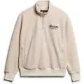 Superdry Country Club Borg Halv Glidelås Genser