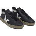 Veja for man. XD0203638 Shoes V-12 black (41), Flat, Laces, Casual, Recycled Polister, Sustainable