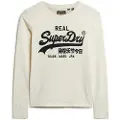 Superdry Embellished Vl Graphic Langarmet T-skjorte