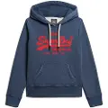 Superdry Embroidered Vl Graphic Hettegenser