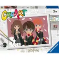 Ravensburger CreArt Harry Potter The Magical Trio