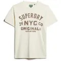Superdry Embroidered Script Graphic Kortarmet T-skjorte