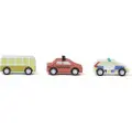 Kids Concept Kid's Concept - Sett med lekebiler (3 stk) | Flerfarget (AIDEN)