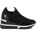 Xti for woman. 14308401-NEGRO Trainers 143084 black (39), Flat, 3 to 5 cm, Laces, Casual