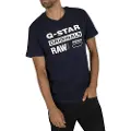 G-Star Graphic 8 Ribbed Neck Kortarmet T-skjorte