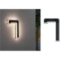 Paulmann PL79848, Vegglys, Sort, IP44, Fasade, III, Ikke-utskiftbare pærer