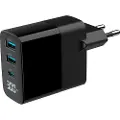 Gembird GaN USB-lader 30 W med 2xUSB og 1xUSB-C