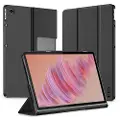 DUX Lenovo Tab Plus Dux Ducis Domo Tri-Fold Smart Folio-etui - Svart