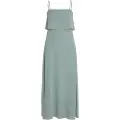 Vila Milina Strap Ermeløs Lang Kjole