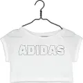 Adidas Cropped Kortarmet T-skjorte