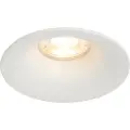 QAZQA Moderne innfelt spotlight hvit - Gijs