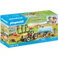 Playmobil Konstruksjonsspill Med Traktor Tilhenger Og Vanntank