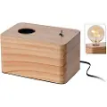 Atmosphera Lampe Med Trebunn E27