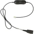 Gn Audio Jabra GN1216 - Hodetelefonkabel - Quick Disconnect plugg til RJ-9 hann - 80 cm - for Avaya one-X Deskphone Edition 96XX Jabra GN 2000, GN2000 BIZ 2400, 2400 3in1, GN2000