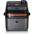 Ströme Juicy Airfryer 7L - stor airfryer med dampfunksjon og berøringskontroll