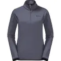 Jack Wolfskin Baiselberg Fleecejakke Med Halv Glidelås