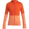 Icebreaker Merino 200 Realfleece Descender Fleecejakke Med Full Glidelås