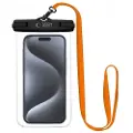TechProtection Universell Vanntett Mobilpose - 6.9 - Svart / Oransje