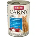 Animonda Carny Adult 6 x 400 g - Okse & torsk med persillerot