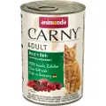 Animonda Økonomipakke: Animonda Carny Adult 12 x 400 g - Okse & rådyr med tyttebær