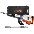 Vevor Borhammer Demolition Jack Hammer Betongbryter 3500W elektrisk hammer 2 meiselbits