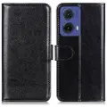 Mtp Products Motorola Moto G85/S50 Neo Lommebok-deksel med Magnetisk Lukning - Svart