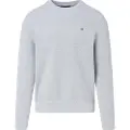 Tommy Hilfiger for man. MW0MW36347 Jumper with grey embroidered logo (M), Casual, Cotton