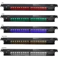 Adam hall 19 LED Sensor Rack Light 1U Multi-Coloured