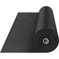 Vevor Non Woven geotekstilstoff under grus, 4x100FT 8OZ Driveway Stoff Landskapsstoff, Heavy Duty Weed Barrier Stoff, bunndekkede Weed Control Stoff, French Drains Dreneringsstoff, Svart