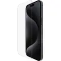 Belkin ScreenForce UltraGlass 2 - Skjermbeskyttelse for mobiltelefon - 9H, behandlet - glass - for Apple iPhone 15 Pro Max