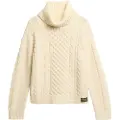 Superdry Cable Genser Med Høy Hals