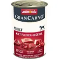 Animonda våtfôr for hunder + 80 g Gran Carno Meat Chunks Medium / Maxi - 6 x 400 g GranCarno Original Adult Multikjøtt-Cocktail