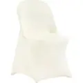 Vevor Stretch Spandex Sammenleggbare Stoltrekk, Universal Tilpasset Stoltrekk, Avtakbare Vaskbare Beskyttende Sliptrekk, Til Bryllup, Ferie, Bankett, Fest, Feiring, Spisestue (30 STK Elfenbenshvit)