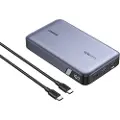 UGREEN Nexode - Strømbank - 20000 mAh - 72 Wh - 100 watt - 6 A - PD 3.0, PD 2.0, QC 3.0, QC 2.0, Apple 2.4A, USB BC 1.2 - 3 utgangskontakter (USB, 2 x USB-C)