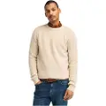 Timberland for man. TB0A62J3EGM1 Phillips Brook beige raglan sleeve pullover (XXL), Casual, Wool