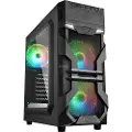 Sharkoon VG7-W RGB - mid tower - ATX - Kabinett - Tower - Svart