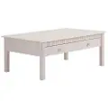 Loft 24 Loft24Salongbord Lisa 2 skufferHvitSofabordFra Homeroom