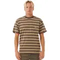 Rip Curl Search Stripe Kortarmet T-skjorte