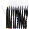 Milan Felt-tip pens with brush 10 colors - WIKR-995792
