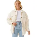 Rip Curl High Tide Fleece Shacket Jakke