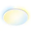 Wiz Super Slim - Taklampe - LED - 22 W - avstembar hvit - 2700-6500 K - rund - hvit