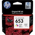 HP 653 Blekkpatron 3 farge